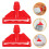 2 pezzi supporto spazzolone con ganci rimovibili e impugnatura grip 8