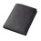 Männer Brieftasche Pu Leder Kurzformat Schwarz 6