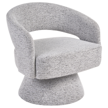 Swivel Armchair EIDAL Grey