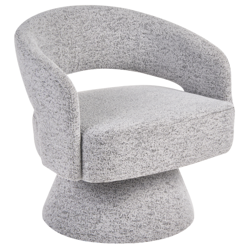 Beliani Swivel Armchair EIDAL Grey