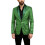 Giacca da uomo con paillettes, elegante, da sera, taglia M 2