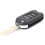 Black Remote Key Shell Case for Honda 2-Button Universal 2