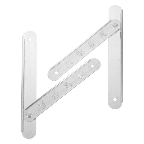 Ladder Replacement Hinge Aluminum Alloy 2 pcs 2
