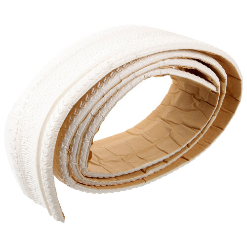 4Pièces Frise Murale En Mousse Blanche Auto-Adhésive Pour Décoration 2