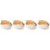 4Pièces Frise Murale En Mousse Blanche Auto-Adhésive Pour Décoration 6