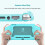 Switch Lite Case with Detachable Screen Protector & Hand Grip – Compatible with Nintendo Switch Lite 4