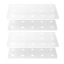 2 Pcs of 15-Hole Acrylic Transparent Lollipop Display Stand for Wedding and Birthday Parties