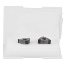 2Pcs Lathe Cutter Blade Insert CNC Turning Cutting Tool Accessory Set Kit WNMA080408?CBN