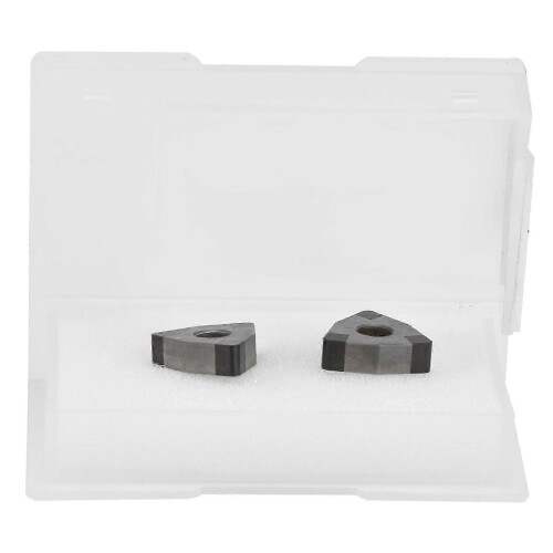 2Pcs Lathe Cutter Blade Insert CNC Turning Cutting Tool Accessory Set Kit WNMA080408?CBN