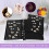 Black Felt Enamel Pin Display Book Portable Large Capacity 3