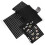 Black Felt Enamel Pin Display Book Portable Large Capacity 5