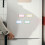 Writable Magnetic Labels Blue Rectangular 8 pcs 4