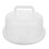 Box Portable Cake Box Muffin Carrier Clear Container with Lid Round Cake Holder Cake Container Bread Storage Container 1
