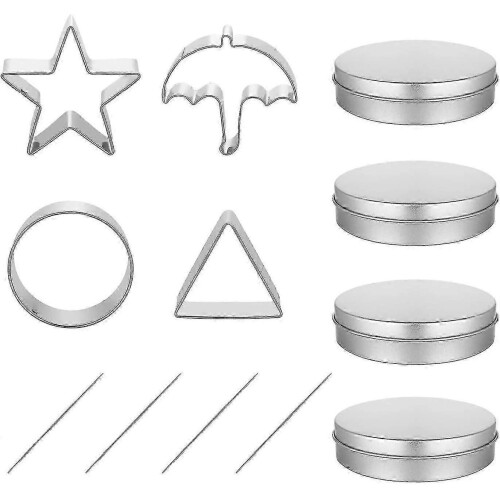 12pcs Squid Game Cutters Biscuits Stainless Steel Squid Game Candy Mold