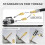 Tire Inflation Hose Adapter with Self-Locking Valve Quick 5