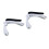 Office Chair Armrest Lightweight Accessory Armrest Replacement Delicate Linkage Armrest for Gaming Chair Style A 3