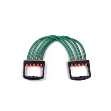 (Green) Pull Stretcher Elastic Bands Chest Expander Anti-slip And Hight Elasticity Chest Expander For Home Gym Muscle Training