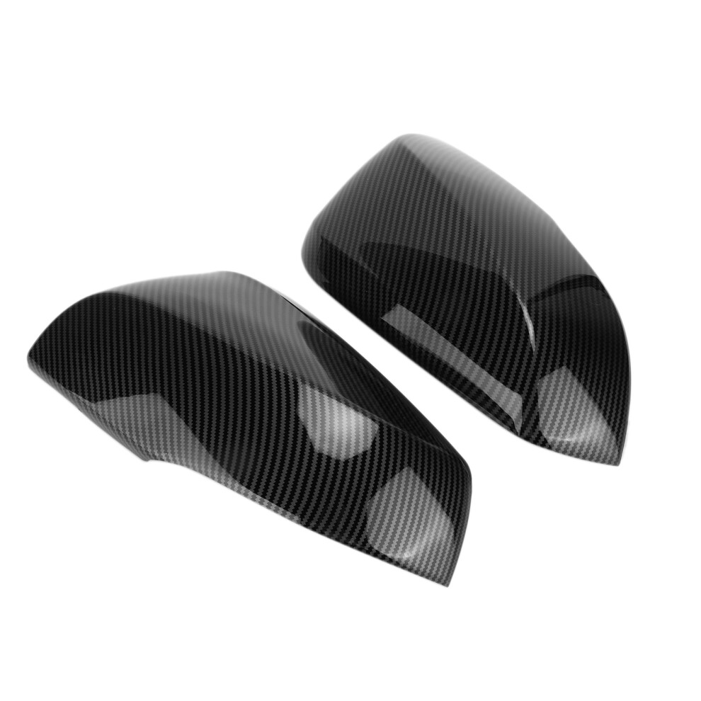 2Pcs Carbon Fiber Car Rear View Mirror Cover For Rav4 2019-2021 8761390737007