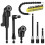 17 Flexible Drill Bit Extension Set:105 Right Angle Drill Attachment,Drill Bit Holder,Screwdriver Bits 90 Angled Bits 1