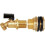 (B)Rain Barrel Spigot 3/4" Threaded Quarter Turn Ball Valve 1