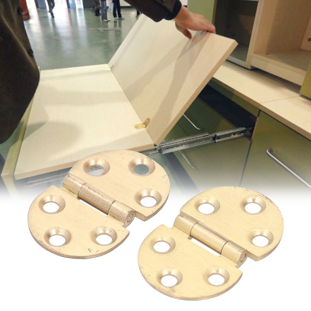 180 Copper Hinge With Screws, Foldable Table Flap 47X30mm 7901390737831