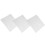 3 Pcs Decorations 3d Three-Dimensional Wall Panel 3