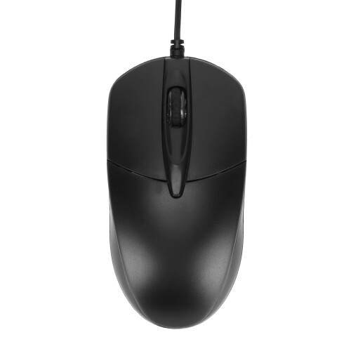 3‑Button Wired USB Optical Mouse Ergonomic & Compact Design Office & Gaming