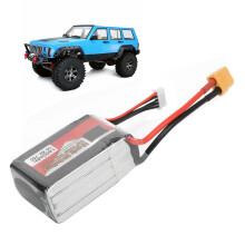 14,8V 4S 1600mAh 75C LiPo-Batterie für RC-Drohne, Auto, Boot 68x43x28mm