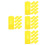 40Pcs Plastic Yellow Beekeeping Cage Reusable Queen Breeding Equipment 5