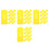 40Pcs Plastic Yellow Beekeeping Cage Reusable Queen Breeding Equipment 10