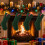 DAMAI 18" Knitted Monogram Christmas Stocking, Personalized with Initials, Fireplace Hanging Decor – Compatible with Standard Hooks 3