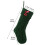 DAMAI 18" Knitted Monogram Christmas Stocking, Personalized with Initials, Fireplace Hanging Decor – Compatible with Standard Hooks 2