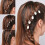 Hair Clip Punk Style Shell Leaf Design 5 or 10 pcs 2