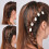 Hair Clip Punk Style Shell Leaf Design 5 or 10 pcs 4
