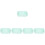 5Pcs Durable Light Green Wicker Woven Baskets Home Storage Organizers 5