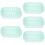 5Pcs Durable Light Green Wicker Woven Baskets Home Storage Organizers 10