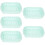5Pcs Durable Light Green Wicker Woven Baskets Home Storage Organizers 11