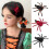 Xinwanna1/2 τεμάχια κλιπ μαλλιών Halloween αράχνη διακοσμητικές τσιμπιδάκια μαλλιών 2
