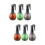6Pièces Spray Usage Salon Coloré Plastique 7