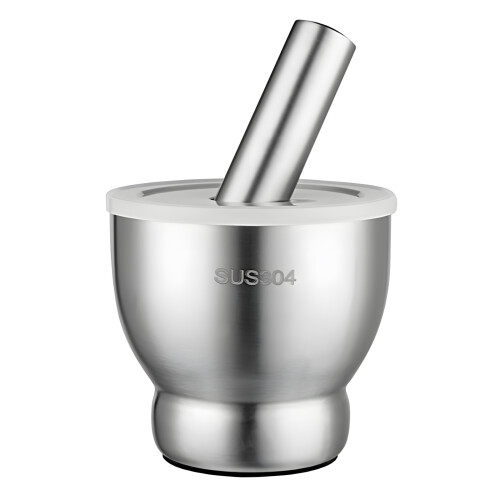 Functional steel polishing Bowl And mill Essential For-small 1