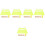 5Sets Plastic Seam Roller and Wallpaper Scraper Tool Set for Home Use 4