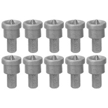 10pcs Drywall Dimpler Magnetic PH2 Bits for Plasterboard Screw Depth Stop Limit