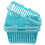 6 Pcs Plastic Bathroom Storage Baskets With Handles 8