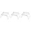 3Pcs Portable Stainless Steel Folding Bbq Grill Compact and Durable 4