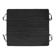 Vannavstøtende bilsetetrekk til hund 136 x 138 cm Oxford-stoff, svart
