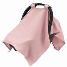 Cotton Car Seat Cover Breathable Sunshade for Newborn