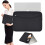 Capa para laptop de 13 a 14 polegadas com bolso frontal – Compatível com MacBook Air/Pro, HP, Dell, Lenovo, Acer – Preta 1