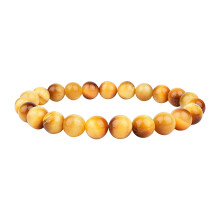 Blue Gold Beaded Bracelet Colorful Bracelet Sports Bracelet Bracelet Stretch Bracelet