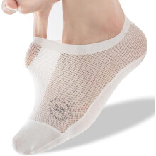 Womens Thin Socks Non Slip Ultra Thin Liner Socks Nylon Cool Sense No Show Socks Sheer Lightweight