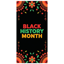 Black History Month Festive Backdrop Banner Vibrant Background Decorations Party Supplies Celebration Event Photography Props
